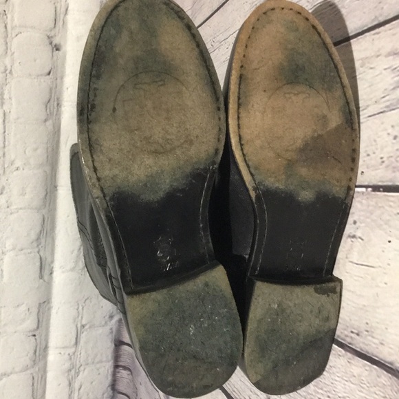 Tory Burch Black Leather Tall boots Sz 5.5 - Picture 7 of 12